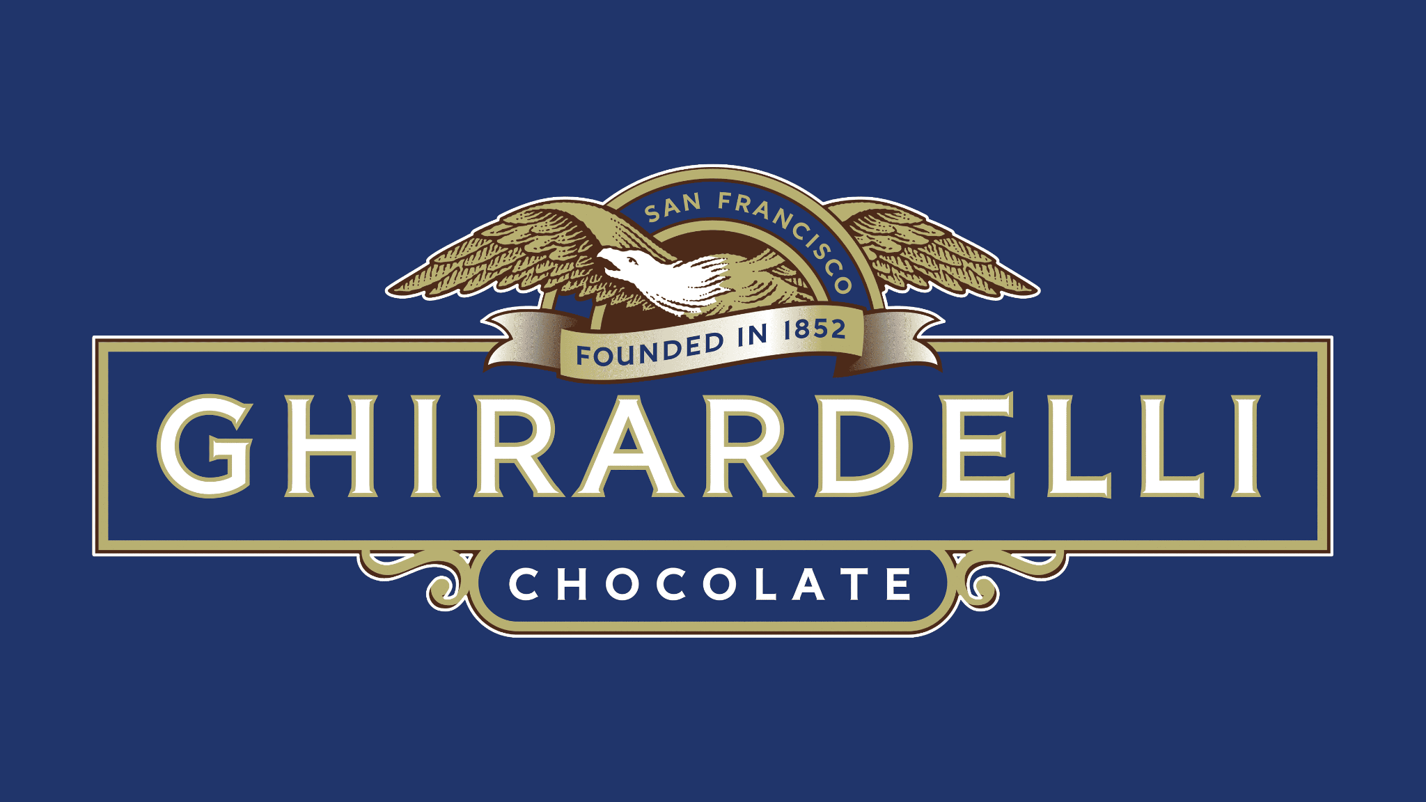 GHIRARDELLI CHOCOLATE COMPANY logo
